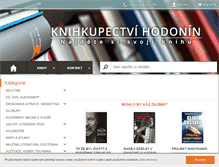 Tablet Screenshot of knihy-hodonin.cz